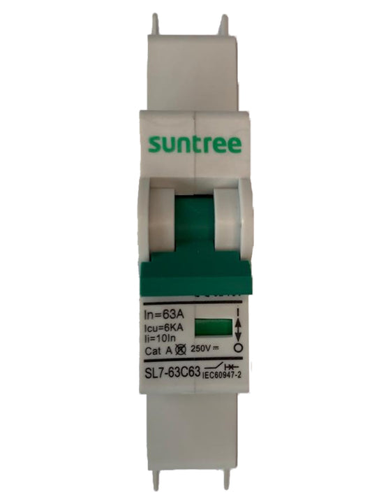 63A DC Circuit Breaker 1-Pole