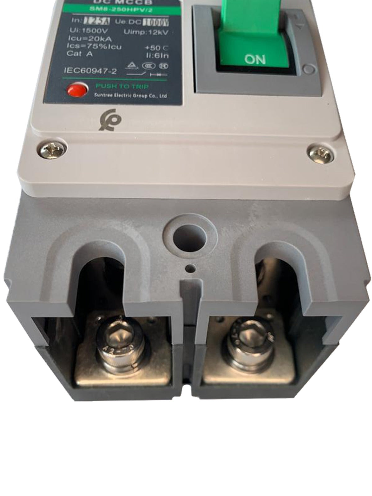 125A DC Circuit Breaker 2-Pole MCCB