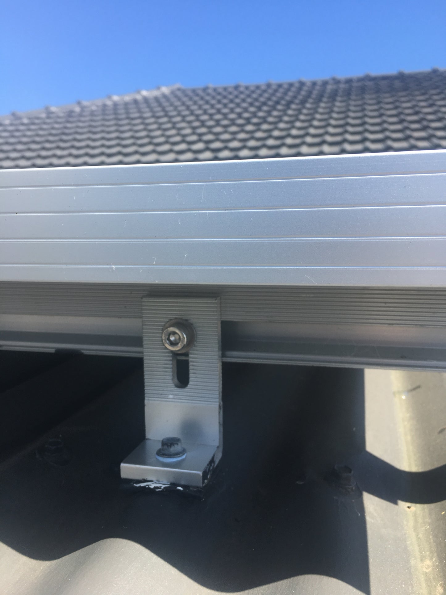 80mm Solar Mounting L-Bracket