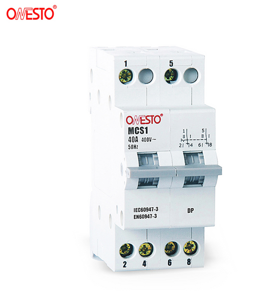 Manual Changeover Switch 40A 2-Pole