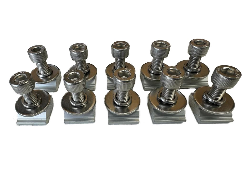 Solar Rail Nut With Bolt 10pk