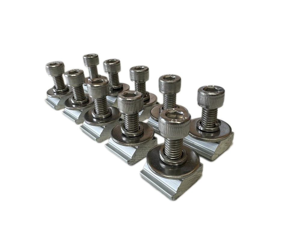 Solar Rail Nut With Bolt 10pk