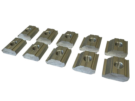 Solar Rail Nut 10 pack