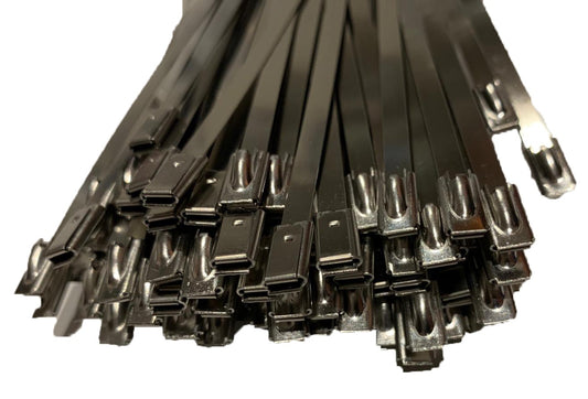 Stainless Steel Cable Tie 4.6mm x 450mm 100pack