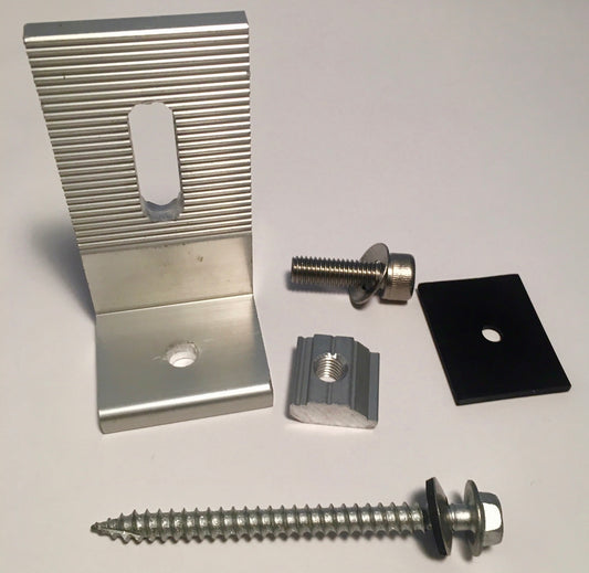 80mm Solar Mounting L-Bracket