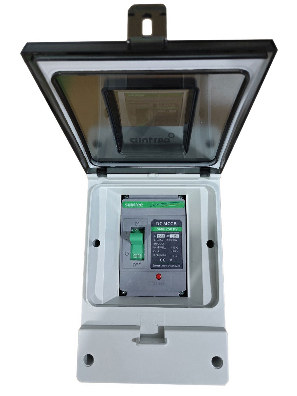 160A DC MCCB 2-Pole With Enclosure