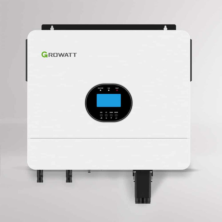 Growatt SPF6000ES 6KW Off-Grid Hybrid Solar Inverter 48V – Fazcorp