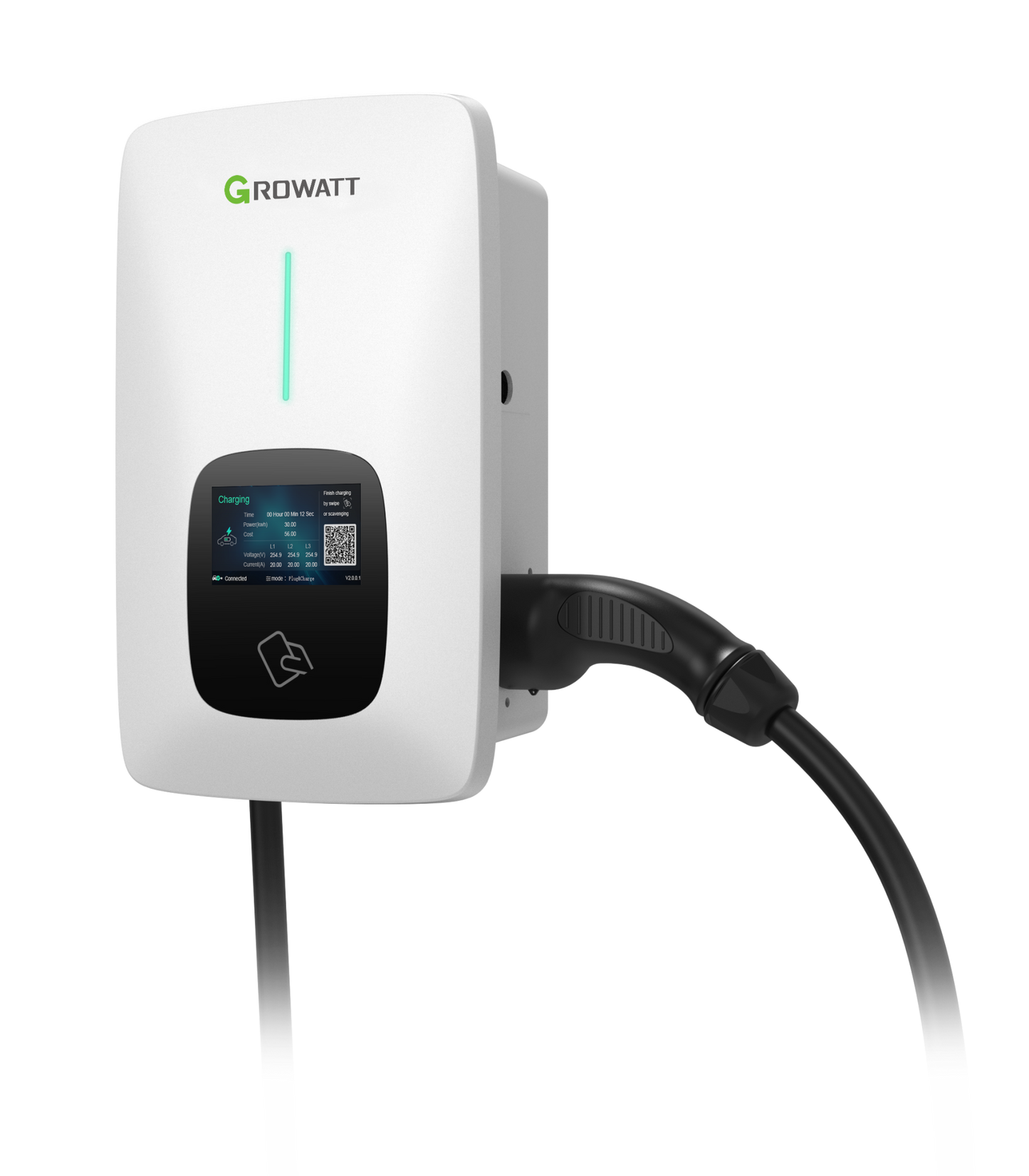 Growatt 7kW Type 2 EV Charger THOR07AS-P-V1