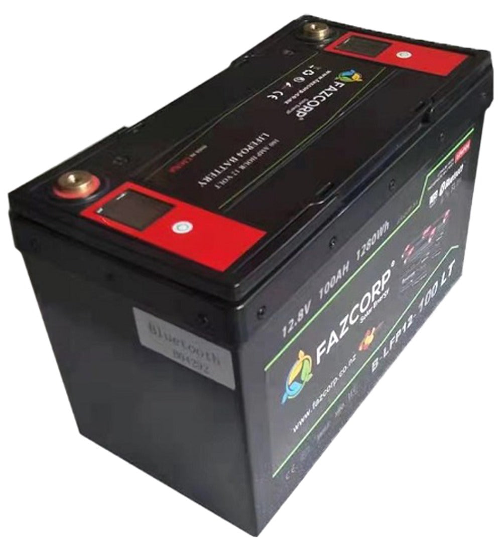Lithium Iron Phosphate Battery 12.8V100Ah LiFeP04 – Fazcorp