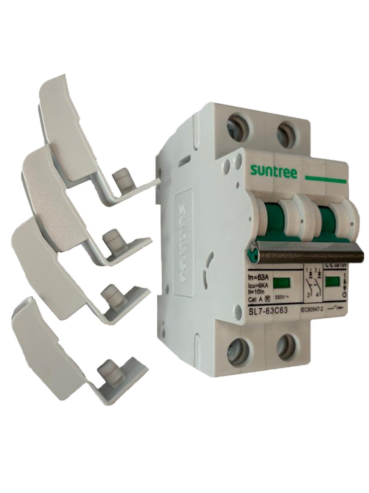 63A DC Circuit Breaker 2 Pole Fazcorp