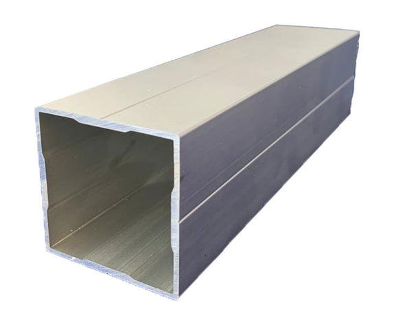 Aluminium Extrusion Square 50mm x 50mm x 1.6-2.5mm