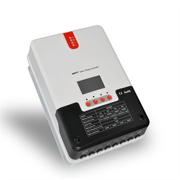 Easun Power MPPT 60A Solar Charge Controller – 12V/24V/36V/48V Auto – For Gel/Sealed/Lithium Batteries